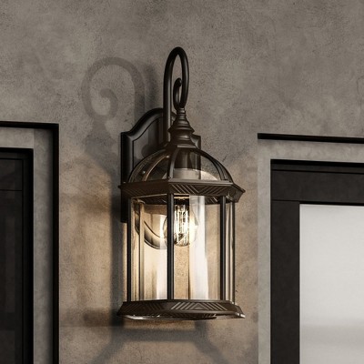 Urban Ambiance Luxury Transitional Outdoor Wall Sconce 18.125''H x 9.75''W,  Olde Bronze Finish,  Greensboro Collection, UHP1372