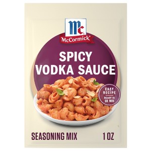 McCormick Spicy Vodka Sauce Seasoning Mix - 1oz : Target