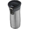 Contigo AUTOSEAL West Loop Vacuum-Insulated Stainless Steel Travel Mugs with Easy-Clean Lid, 16oz., Grapevine & Stainless Steel, 2 Pack - 3 of 4