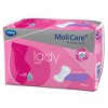 MoliCare Premium Lady Bladder Control Pads, Light Absorbency, 3.5 in x 10.5 in, 14 Count, 1 Pack - 2 of 3