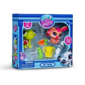 Littlest Pet Shop Pet Pairs Relay Racers Turtle & Rabbit 2-Pack Mini Figures, Ages 4+ - 1 of 2