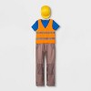 Kids' Adaptive Construction Worker Halloween Costume Jumpsuit (with 2 Accessories) - Hyde & EEK! Boutique™ - image 2 of 4