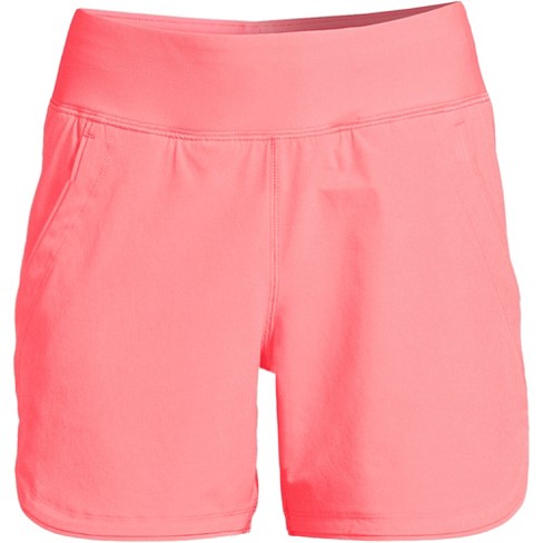 Lands' End Women's 5 Quick Dry Swim Shorts With Panty - 12 - Wood Lily :  Target