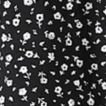 black white