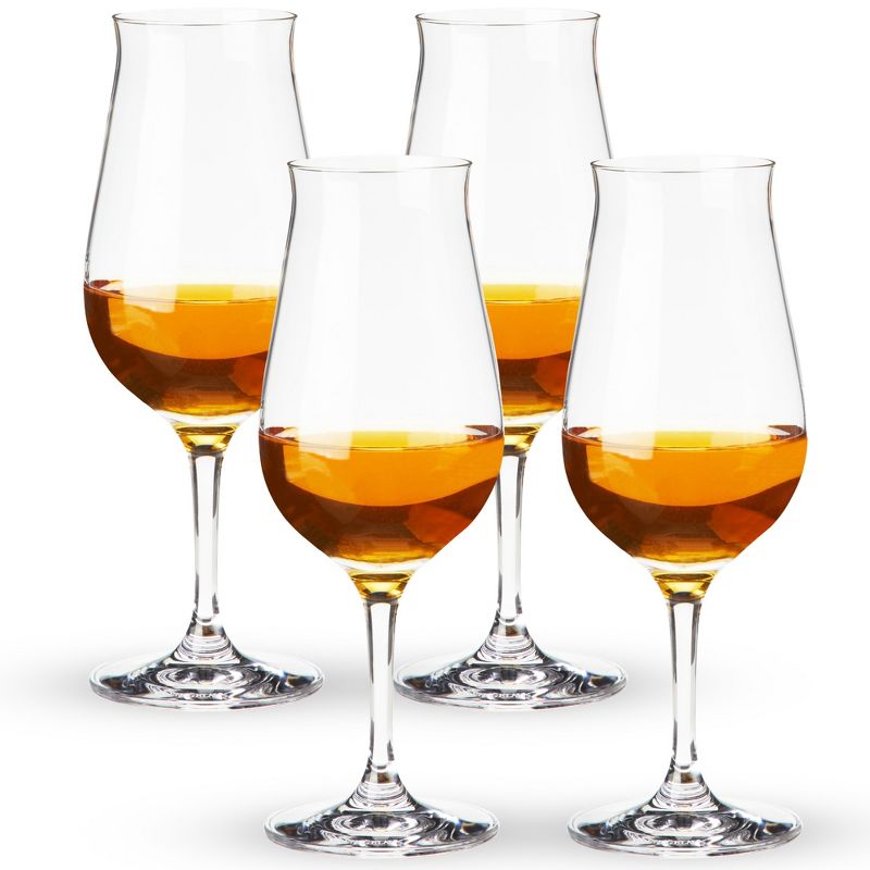 Spiegelau Premium Whiskey Snifter, Set of 4, Lead-Free Crystal, Modern Whiskey Glasses, Dishwasher Safe, 9.5 oz, 1 of 9