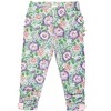 RuffleButts Toddler Girls Ruched Bow Leggings - image 2 of 4