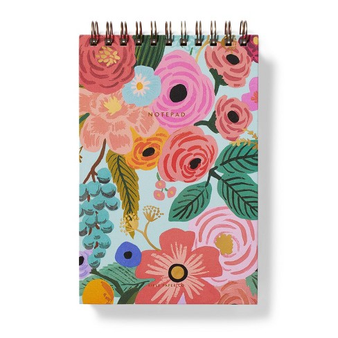 Rifle Paper Co. Garden Party Spiral Notepad: 6x9" Ruled, 100 Pages ...