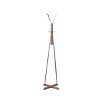 Yukimo 71"H Reclaimed Wood & Stainless Steel Freestanding Coat Rack - 8 Hooks, Natural Finish, Stable Cross Base for Bedroom/Living Room - 3 of 4