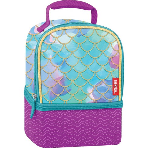 Thermos Kid\'s Ldpe Compartment Dual - Box Lunch Mermaid : Target