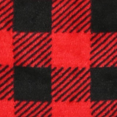 red plaid