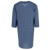 Majestic International Men's Henley Long Sleeve Nightshirt - image 2 of 3