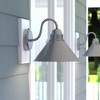 Vaxcel Outland 1 - Light Sconce in  Brushed Pewter - 4 of 4