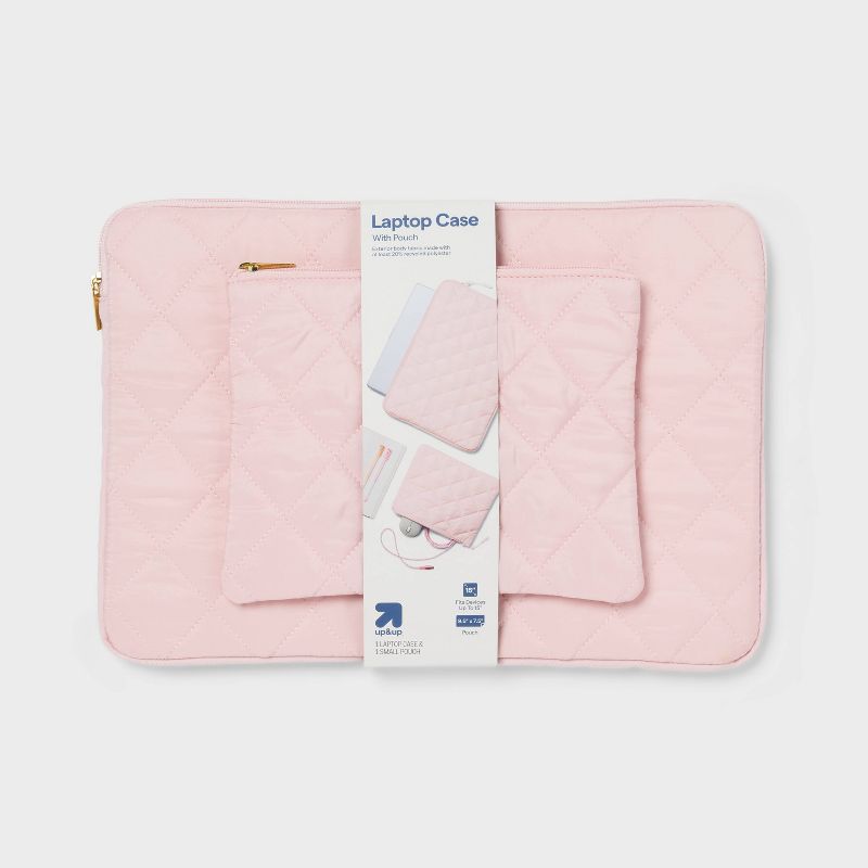 Laptop Case and Small Pouch Pink - up&up™