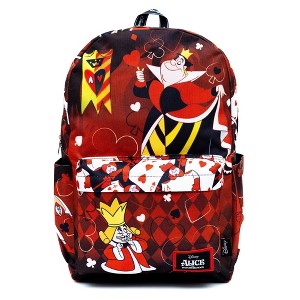 Wondapop Disney Alice in Wonderland Queen of Hearts 17" Full Size Nylon Backpack - 1 of 4