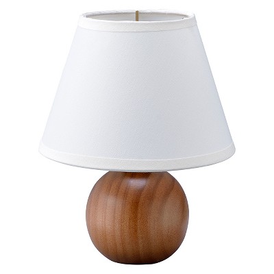 Table Lamp With Wood Base - Ore 