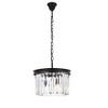 Elegant Lighting Sydney 3 light Polished nickel Pendant Clear Royal Cut Crystal - 3 of 4