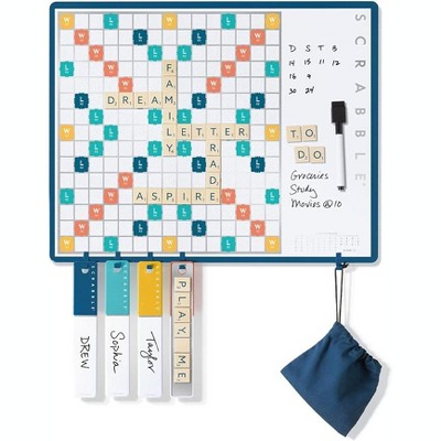 WS Game Company Scrabble 2-1 Message Board Edition Board Game