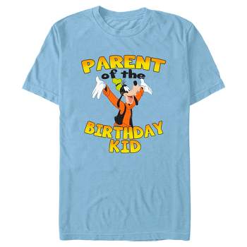 Men's Mickey & Friends Goofy Parent of the Birthday Kid T-Shirt