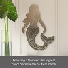Elements Metal and Wood Mermaid Wall Decor - 3 of 4