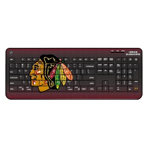 NHL Western Conference Teams Linen Wireless USB Keyboard - 1 of 4