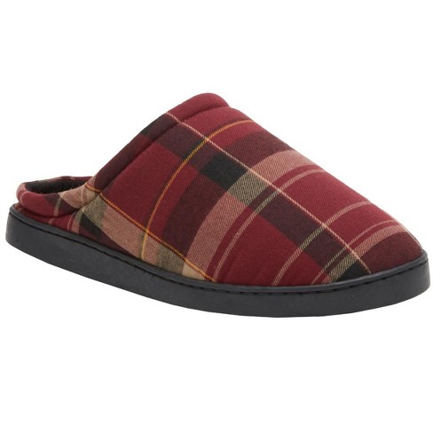 Alpine Swiss Paul Mens Memory Foam Fleece Clog Slippers House