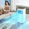R.W.FLAME Portable Air Conditioner,  3 Modes & Speeds with Remote Control, 24H Timer for Bedroom/Office, White - 2 of 4