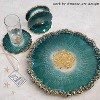 JDICTION 13" Large Irregular Round Silicone Mold - Big Geode Tray For Resin Crafts DIY Home Decor - 4 of 4