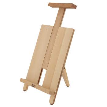 Creative Mark Monet Wooden French walnut Color Easel & Sketchbox- Portable  LightWeight Art Easel with Storage for Adults - Ideal for Drawing, Painting  - Includes Palette, Supports Canvas up to 32 