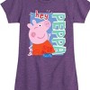 Girls' - Peppa Pig - Hey Fitted Short Sleeve Graphic T-Shirt - 2 of 4