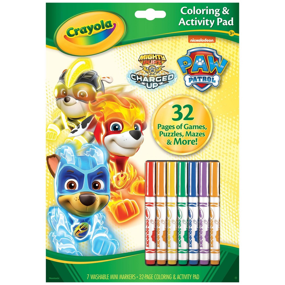 UPC 071662069186 product image for Crayola 32pg Coloring & Activity Pad - PAW Patrol | upcitemdb.com