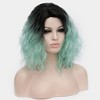 Unique Bargains Women's Fluffy Curly Wavy Wig 14" with Wig Cap - 4 of 4