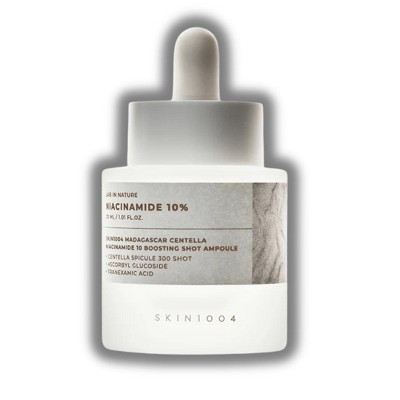 SKIN 1004 Madagascar Centella Niacinamide 10 Boosting Shot Ampoule | Pore Refining, Brightening, Radiance Boost, Skin Smoothing | Skin1004 (1.01 oz)