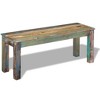 vidaXL Bench Solid Reclaimed Wood 43.3 inches x13.8 inches x17.7 inches - 2 of 4