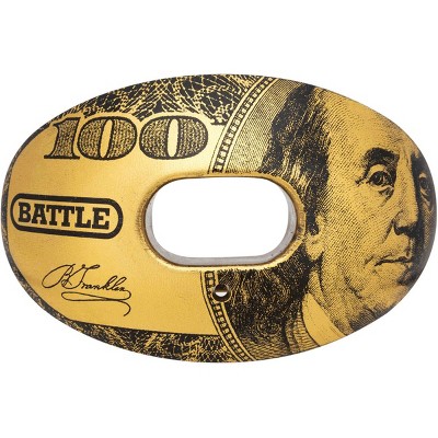 Battle Sports Benjamin Oxygen Lip Protector Mouthguard - Gold