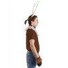 HalloweenCostumes.com One Size Fits Most   Adult Disney Frozen Deluxe Sven Halloween Costume Kit Accessory, White/Tan/Brown - 2 of 4