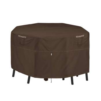 Madrona Waterproof Small Square Patio Bar Table & Chair Cover - Classic Accessories