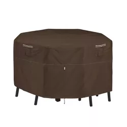 willstar Square Patio Ottoman Cover 420D Waterproof UV Resistant Windproof Outdoor Patio Ottoman/Side Table Cover with Padded Handles 31 Lx31 Wx17 H, Beige 