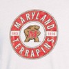 NCAA Maryland Terrapins Men's White Biblend T-Shirt - image 3 of 3