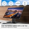 ViewSonic VG275 27 Inch IPS 1080p Monitor Designed for Surface with advanced ergonomics, 60W USB C, HDMI and DisplayPort inputs for Home and Office - 4 of 4