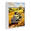 Stupell Industries Truck Through Sunflower Field Framed Giclee Art - 2 of 4
