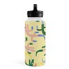 MSRYSTUDIO Crocodile Geometry Water Bottle - Society6 - 2 of 4