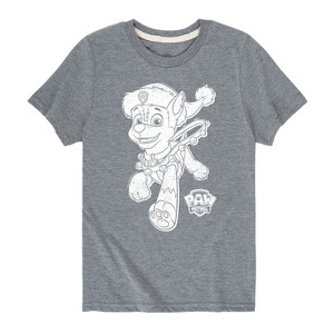Boys' - Paw Patrol - Chase Christmas Bells Short Sleeve Graphic T-Shirt - 1 of 4