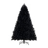 Home Imports Emporium Black Christmas Tree Prelit, Realistic Dusky Artificial Christmas Tree with Lights - 4 of 4
