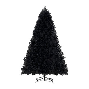 Home Imports Emporium Black Christmas Tree Prelit, Realistic Dusky Artificial Christmas Tree with Lights - 1 of 4