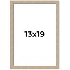 PosterPalooza | 13x19 Thin Barnwood Picture Frame, UV Acrylic, 2 Finishes - Grey and Black - 2 of 4