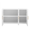 APRILSOUL 48.00"Featured Three-door Storage Cabinet with Metal Handles, Suitable for Corridors, Entrances, Living rooms - 4 of 4