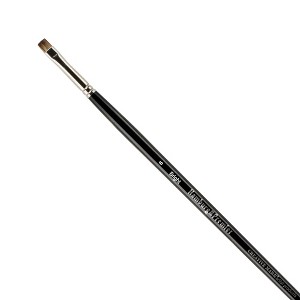 Creative Mark Hamburg Premiere Professional Oil Painting Brushes - Bright Oil Paint Brush - Handmade in Germany, Natural & Synthetic Hair Blend, Long - 1 of 4