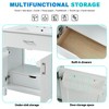 ChicFurnit 30 Inch Bathroom Vanity with Sink Freestanding Storage Cabinet with Ceramic Sink and Ample Storage for Bathroom, 18.3"*29.9"*33.86" - 4 of 4