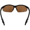 2 Pairs Bifocal Safety Driving Sunglasses with Reading Corner - Rubber Grip Arms (Diopter +3.00) - 4 of 4