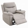 Royal Hampton Power Motion Lift and Recliner Chair with Heated Massage, Gray - 4 of 4